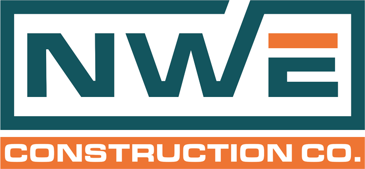 NWE Construction official logo with no background